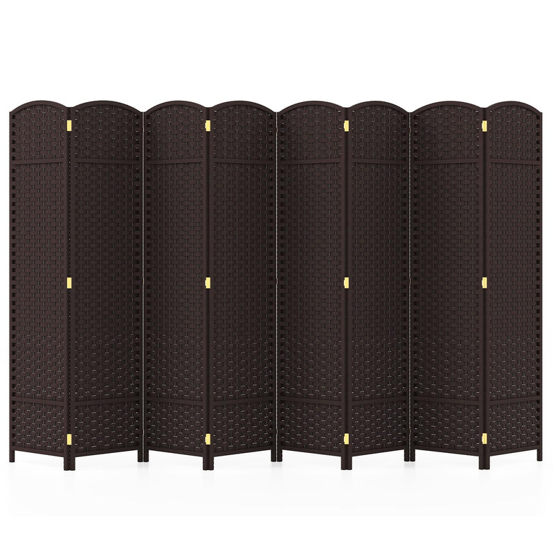 Giantex Room Divider 8 Panel, 5.6ft Folding Privacy Screen