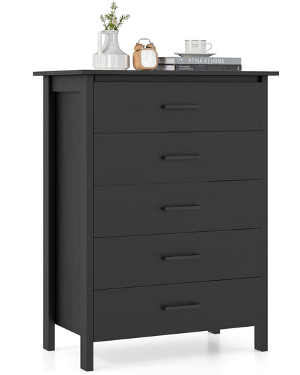 Giantex 5-Drawer Dresser for Bedroom, 41.5" Storage Cabinet with 5 Drawers