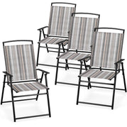 1 Count (Pack of 4) / Stripe Pattern & Black