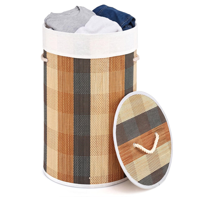 Giantex 13.2 Gal Large Capacity Clothes Hamper w/Removable & Machine-Washable Liner & 3 Handles