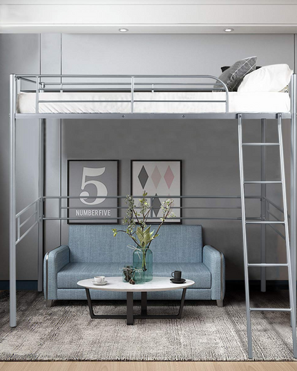 Giantex Heavy Duty Twin Loft Bed with Ladder
