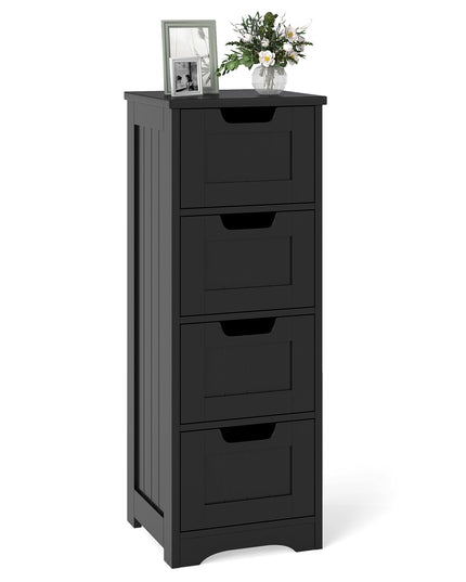 Giantex Bathroom Storage Cabinet w/ 4 Drawers