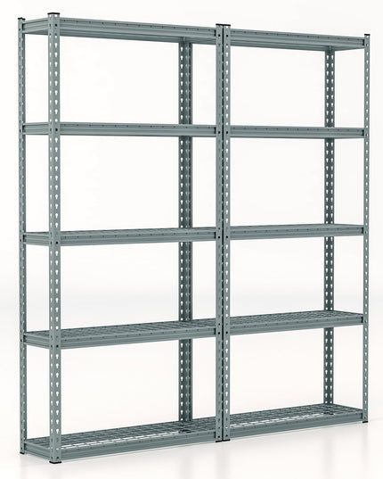 Giantex 5-Tier Storage Shelves, 35.5" x 15.5" x 72" Utility Rack Shelf