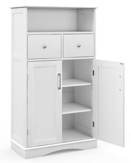 Giantex Bathroom Floor Storage Cabinet