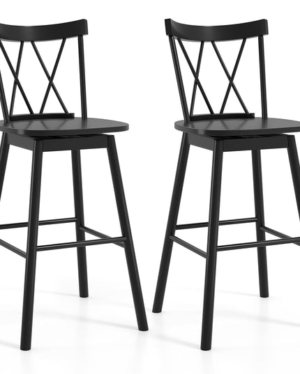 Giantex Windsor Bar Stools Set of 2/4(29"/24")