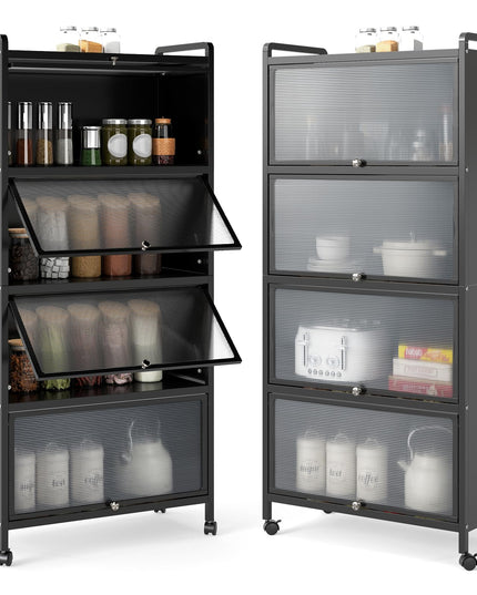 Giantex 5 Tier Kitchen Storage Cabinet for Dining Room