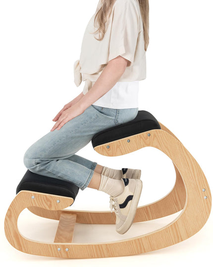 Giantex Ergonomic Kneeling Chair, Posture Chair for Desk with Cushion