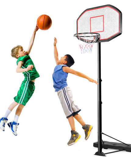 Giantex Portable Basketball Hoop 10 Ft Indoor Outdoor Adjustable Height 6.5'-10'