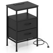 Black / 1 / 2 Drawer