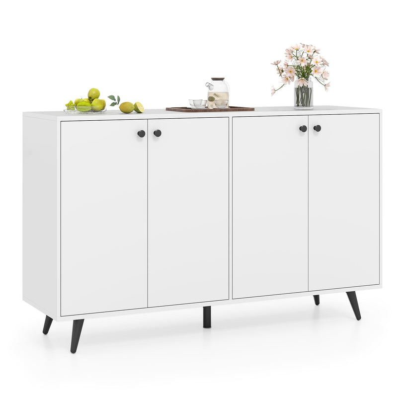 Giantex Buffet Sideboard with 5 Position Adjustable Shelves