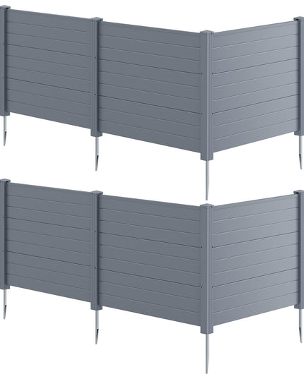 Giantex 48''W x 36''H 3/6 Panels Air Conditioner Fence