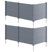 6 Panels / Gray