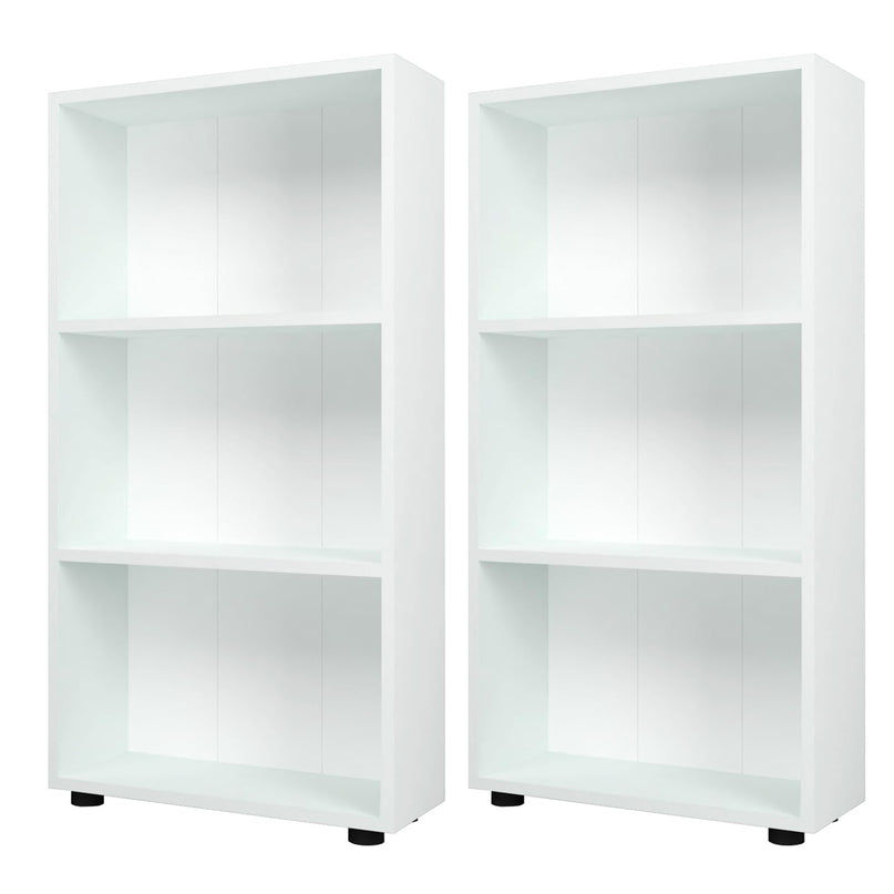 Giantex 3 Tier Bookcase with Anti Tipping Kit for Living Room