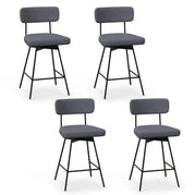 Set of 4，25 Inches / Grey