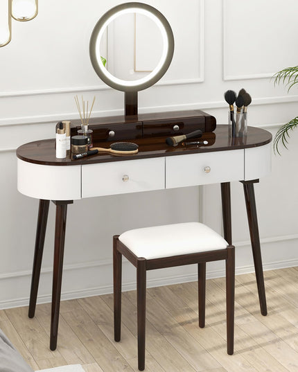 CHARMAID Makeup Vanity Desk with Lights