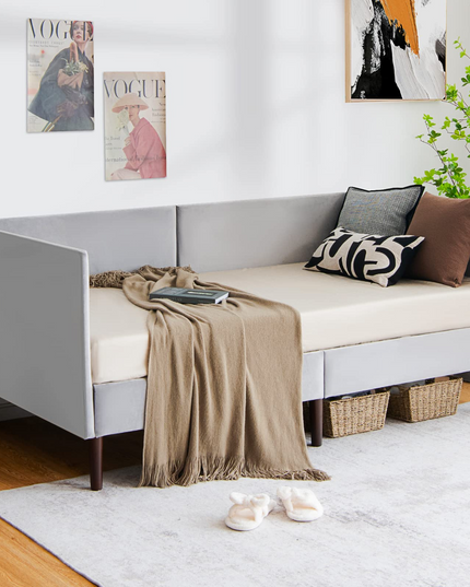 Giantex Upholstered Daybed, Twin Daybed