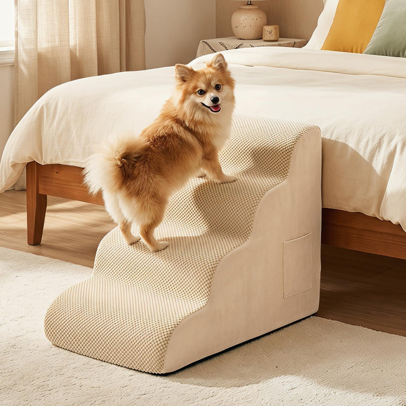Giantex Dog Ramp Stairs for Small Dogs Puppy Cats Older