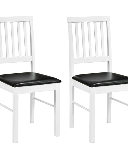 Giantex Modern Mid Century Dining Room Chairs with Hollowed Backrest
