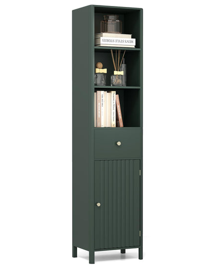 Giantex 67" Tall Bathroom Cabinet for Small Spaces