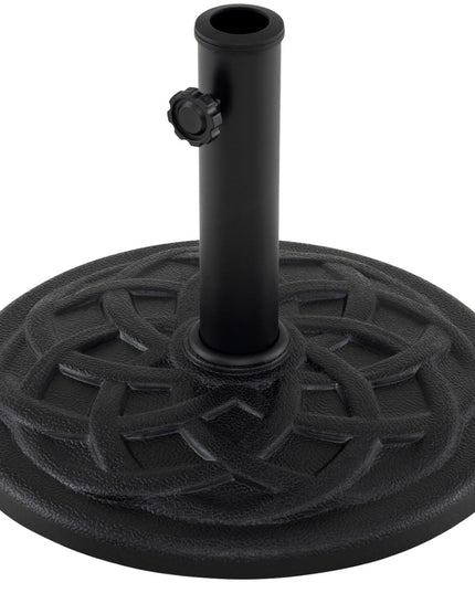 GIANTEX 20 lbs Patio Umbrella Base 16.5" Heavy Duty Outdoor Stand