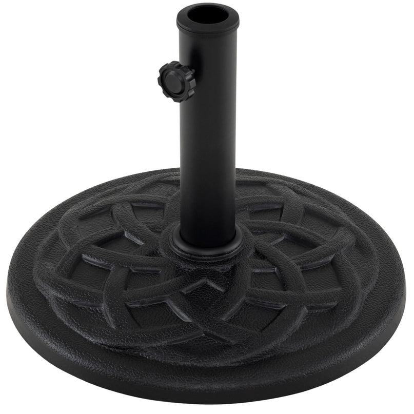 GIANTEX 20 lbs Patio Umbrella Base 16.5" Heavy Duty Outdoor Stand