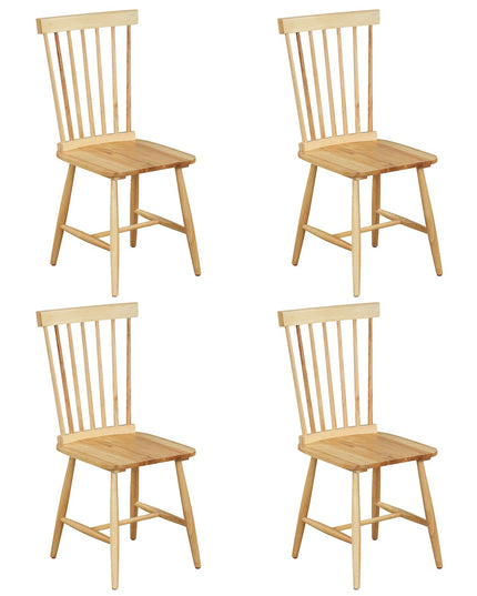 Giantex Wood Dining Chairs Set