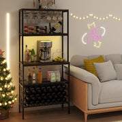 Black + Rustic Brown