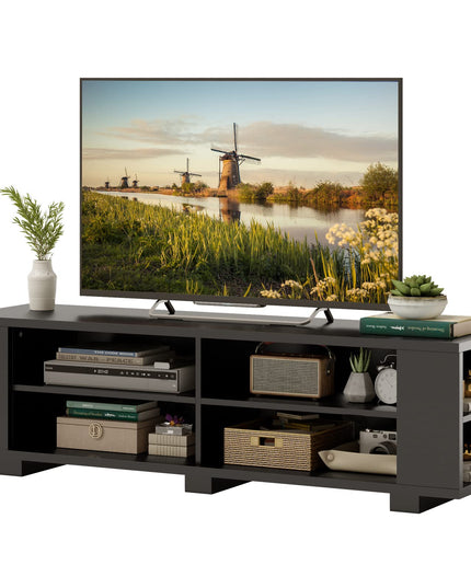 Giantex TV Stand Entertainment Center - Farmhouse Television Table up to 65 Inches TVs, 7 Colors