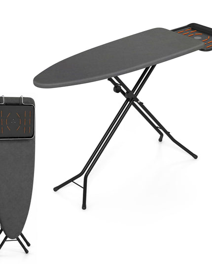 GIANTEX Full Size Foldable Ironing Board with Iron Rest for Laundry Room
