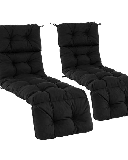 Giantex Set of 1/2/4 Lounge Chair Cushion(73X22X4 Inch)