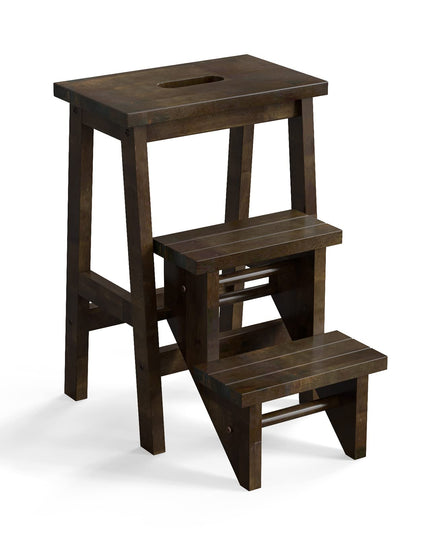 Folding 3 Tier Step Ladder - Giantex
