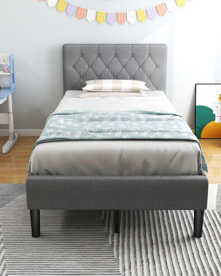 Giantex Upholstered Bed Frame