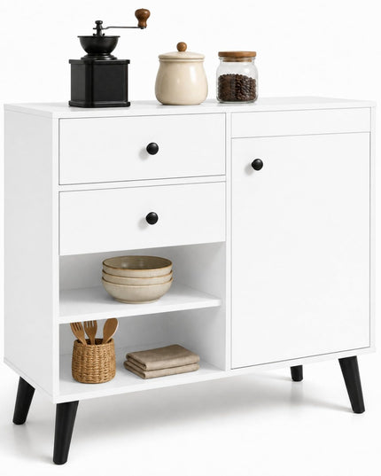 GIANTEX 31" Wooden Buffet Cabinet with Storage (1/2)