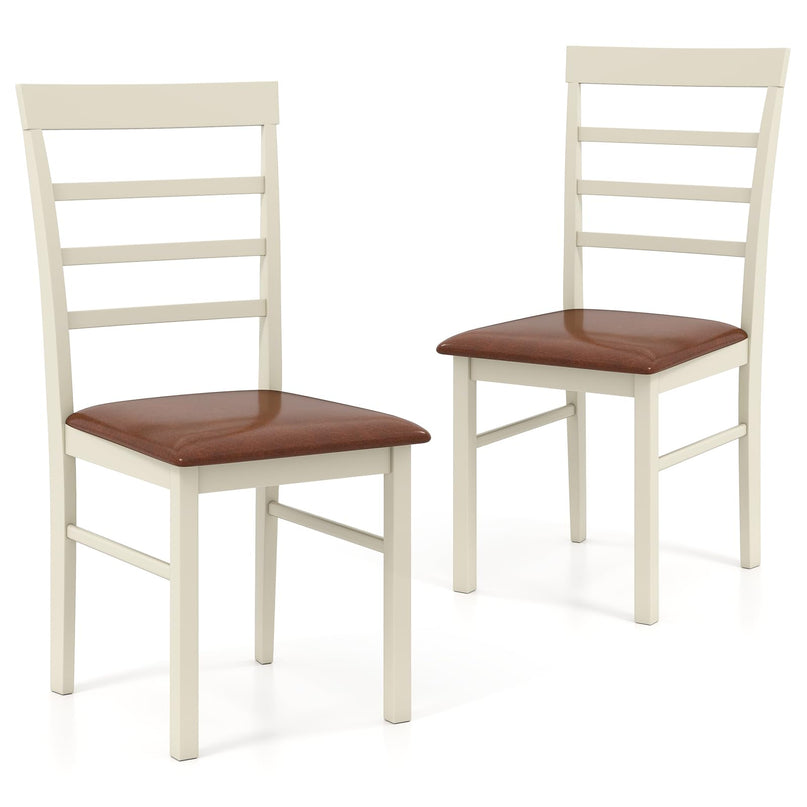 Giantex Wooden Dining Chairs Set for Dining Room Living Room