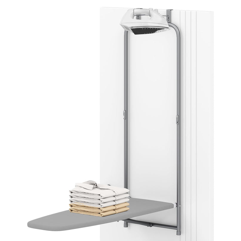 Giantex Over The Door Ironing Board with Iron Holder