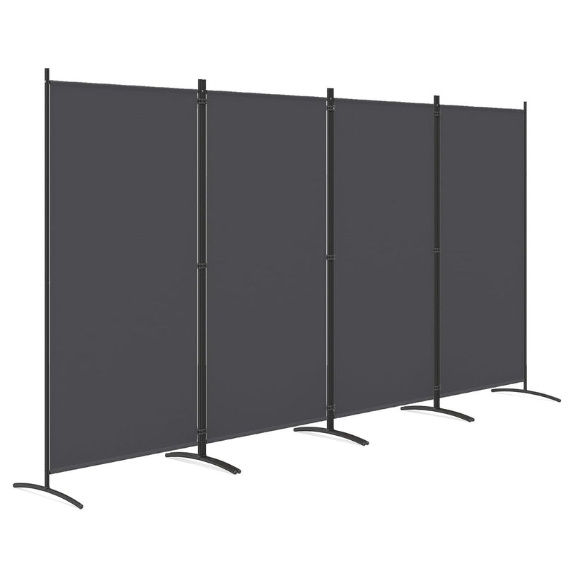 GIANTEX 4-Panel Room Divider Folding Privacy Screen(136" x 71")