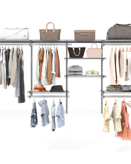 Giantex Système de rangement mural pour dressing Kit personnalisable