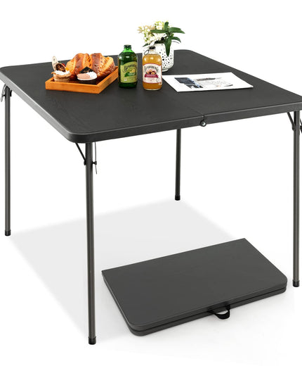 Giantex Portable Folding with All Weather HDPE Tabletop for Beach