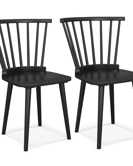 Giantex Windsor Dining Chairs Set of 2/4 for Home Living Room