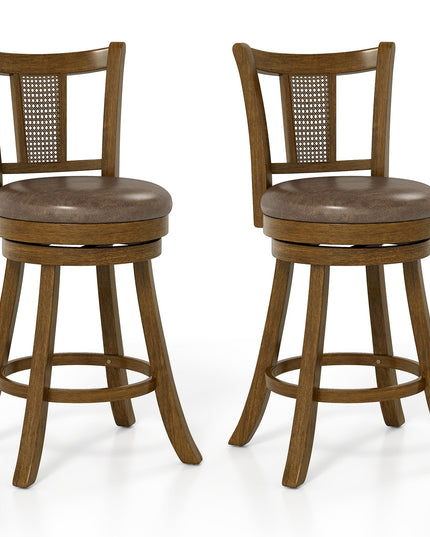 Giantex 25"/30" Bar Stools Set of 2/4 for Kitchen Island Dining Room Pub