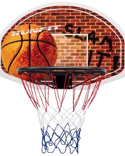 Giantex Basketball Hoop for Door, 29 X 20 Inch Hanging Basketball Board Family Games