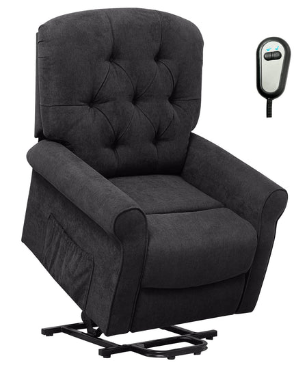 Giantex Power Lift Chair Electric Recliner for Elderly, Adjustable Backrest Footrest