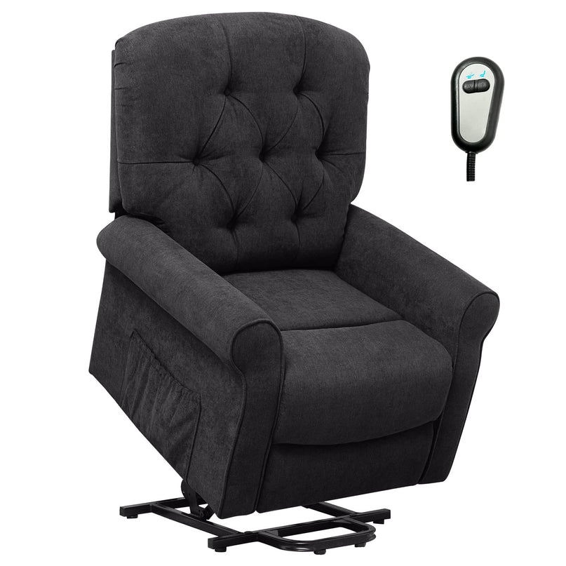 Giantex Power Lift Chair Electric Recliner for Elderly, Adjustable Backrest Footrest