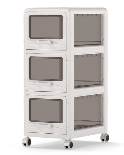 Giantex Rolling Storage Cart with Lockable Wheels