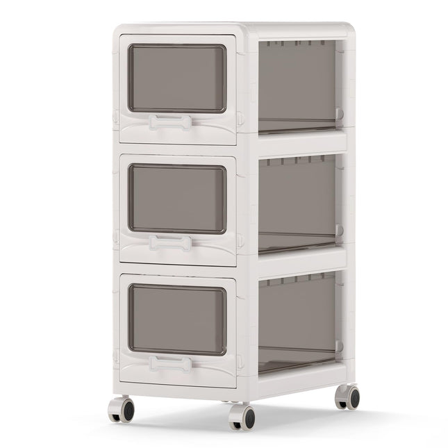 Giantex Rolling Storage Cart with Lockable Wheels