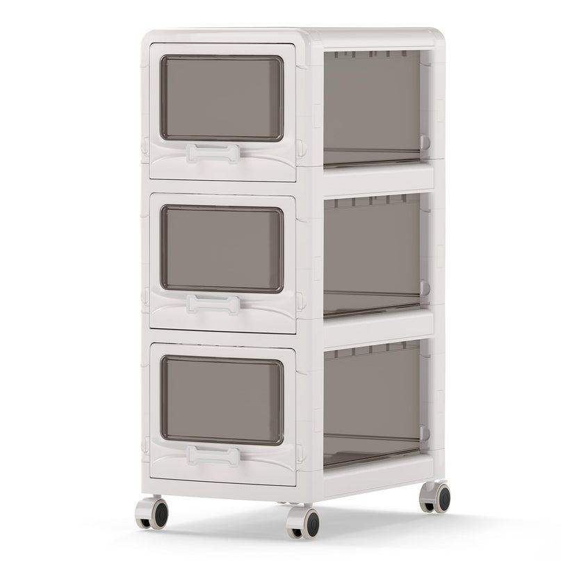 Giantex Rolling Storage Cart with Lockable Wheels