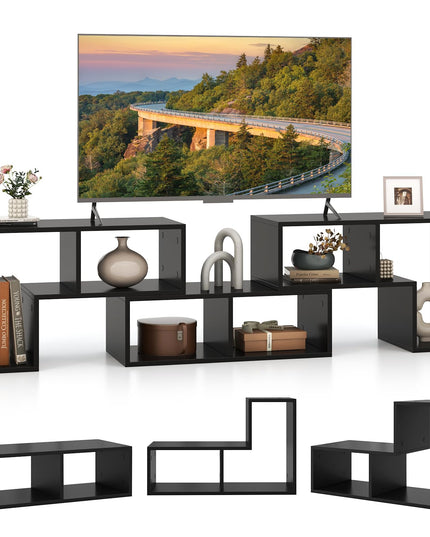 Giantex Free-Combination TV Stand for Bedroom - Entertainment Center for 50 55 60 65 Inch TV