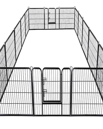 Giantex 48 inch Dog Playpen with Door (16 pannels)