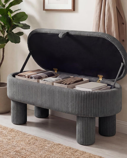 Giantex 42'' Storage Ottoman Bench for Living Room