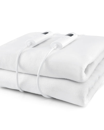 Giantex Heated Mattress Pad, Machine Washable Bed Warmer with Dual Controller